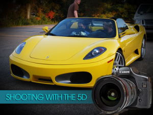 Working with the 5D On the Set with Food Trippin'